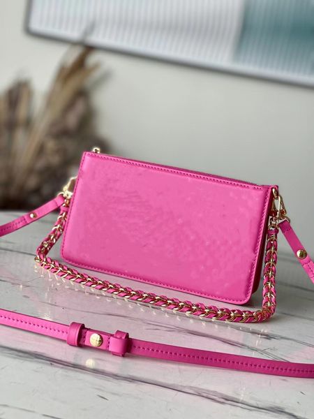 

designer bag shoulder bag luxury handbags totes bags channel chain bag clutch flap women check velour thread purse double letters solid hasp