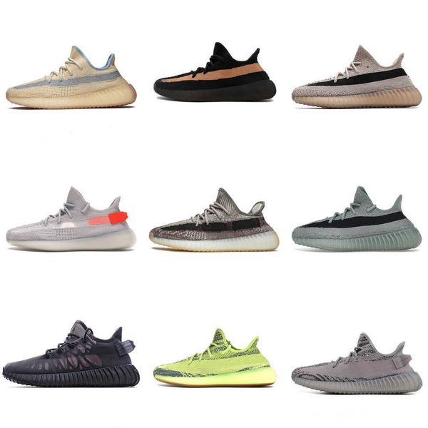 

men women running shoes yeezzys bone beluga reflective onyx slate black white hyperspace dazzling blue flax zebra sneakers yjmg