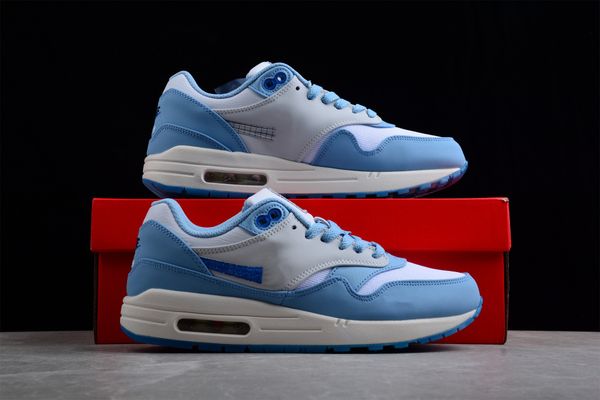 

2023 athletics running shoes women men trainer 1 87 premium blueprint white dark marina-blue leche blue lifestyles fashion streetwear outdoi