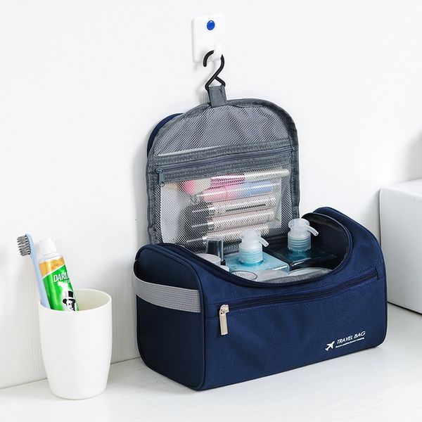

cosmetic bags cases fudeam polyester men business portable storage toiletries organizer women travel hanging waterproof wash pouch 230421
