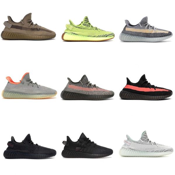 

running yeezzys shoes for men women salt slate zebra oreo dazzling blue mx rock beluga reflective turtle dove bred runners granite grey size