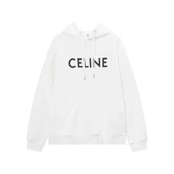 

autumn/winter new classic simple letter print hooded sweater with couple loose fit, Black