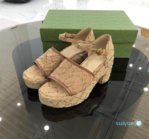 

2022 latest women sandals brand handbag designer customizes horseshoe shaped women039s shoes with high profile1848127, Black