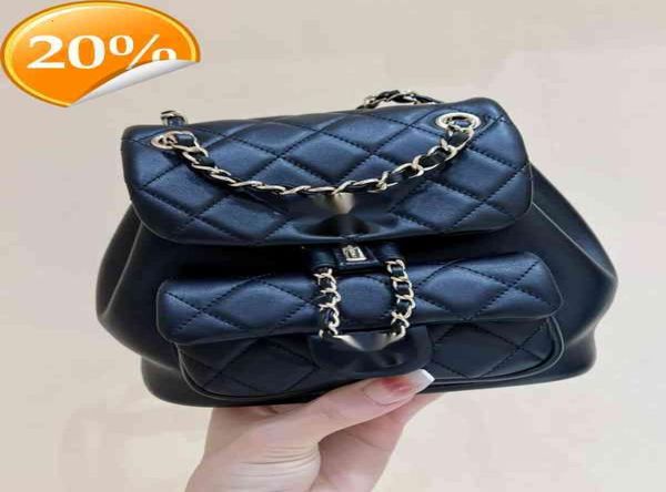 

school bags advanced handmade workshop backpack as2908 luxury brand design letter quilted backpack woman039s shoulder chain cc 7149097