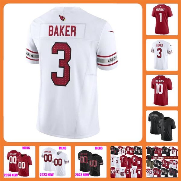 

deandre hopkins kyler murray tee jerseys arizonas budda baker custom cardinal football nflllll pat tillman myjai sanders kurt warner james c, Black