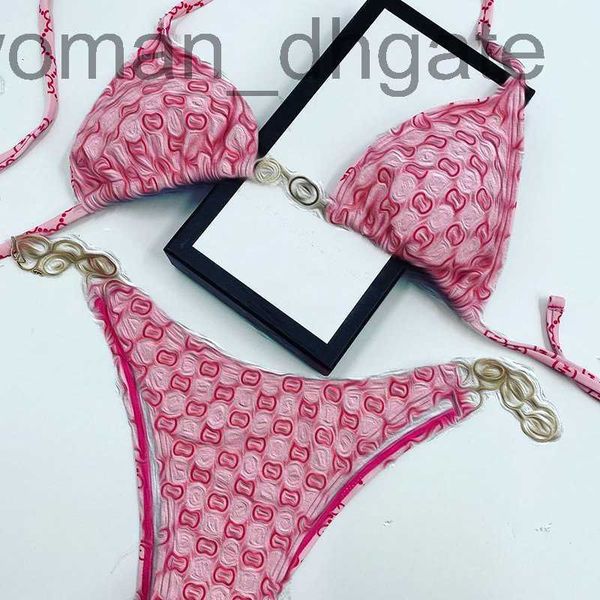 

women's swimwear designerdesigner fashion cross sling letter print swimwear bikini for women swimsuit tee swims bandage bathing one-pie, White;black
