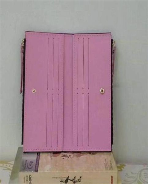 

adele wallet m61269 new women fashion shows exotic leather bags iconic bags clutches evening zipper wallets purse nuk17779342, Red;black