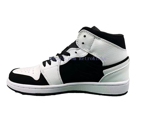 

wholesale 1s og tuxedo high shoes grey white black basketball sneakers for sale.