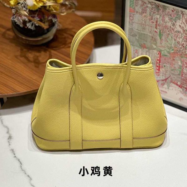

designer herbag garden party evening genuine leather large capacity portable bucket single shoulder crossbody tote women's bag xipk