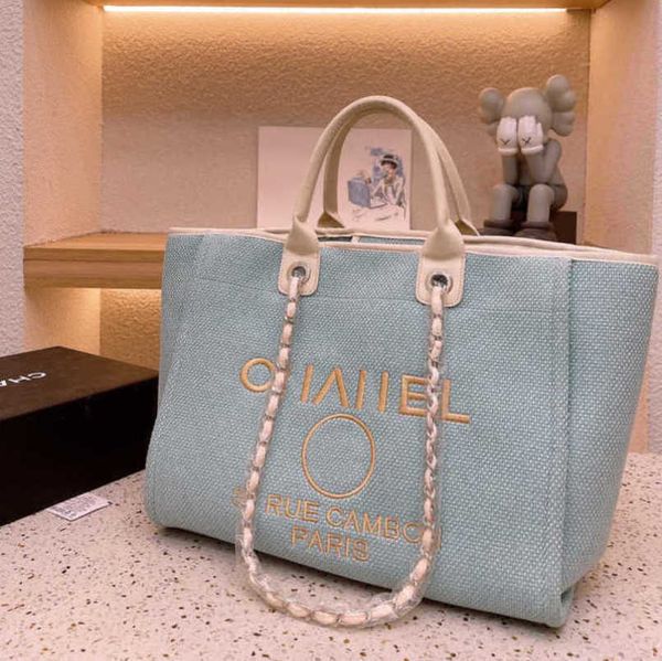 

channel luxury women's classics handbags beach bags brand pearl canvas embroidered women chain packs evening bag small mini handbag lar