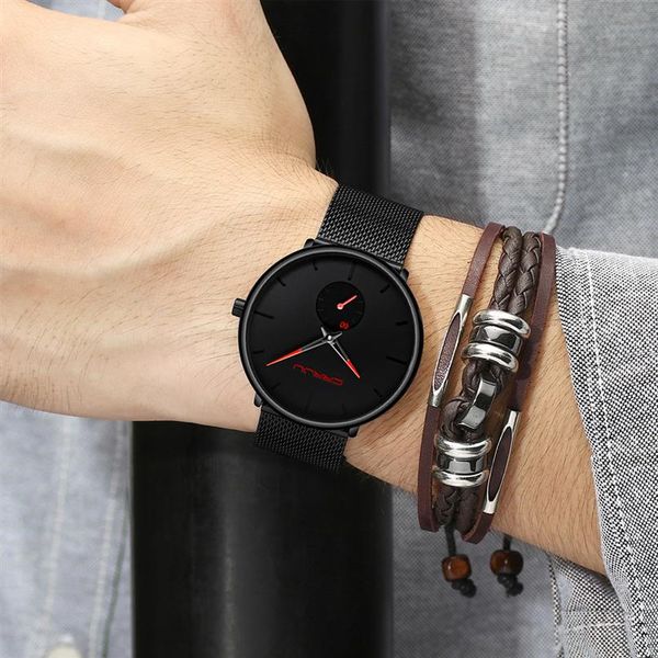 

2020 crrju watch women and men watch brand luxury famous dress fashion watches ultra thin wristwatch relojes para hombr289n, Slivery;brown