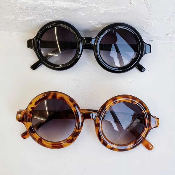 

other fashion accessories 1pc 6 colors toddler kid sunglasses boy girl solid leopard fashion sun glasses kid eyeglasses beach eyewear j23042, Silver