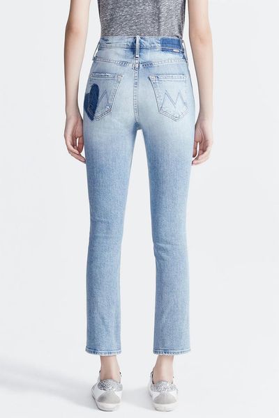 

jeans 2021 autumn love print women jeans slim casual wild fashion lady jeans, Blue