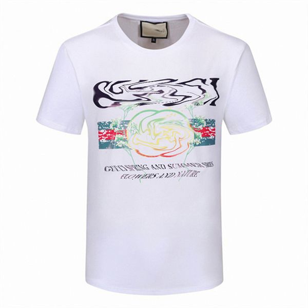 

men mens t shirt designer tee summer short sleeve tshirts emboridered crewneck casual m3xl 1655, White;black