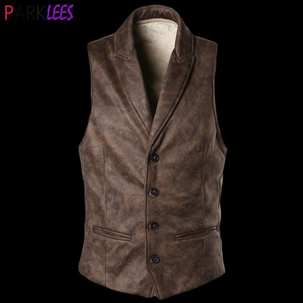 

blazers retro suede vest waistcoat men 2020 vintage style slim fit mens sleeveless vests v neck halloween party cosplay chaleco hombre, White;black