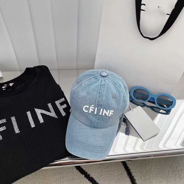

2023 summer designer hat high-quality fashion duck tongue new denim alphabet brand men's and wholesaledfgg11, Blue;gray