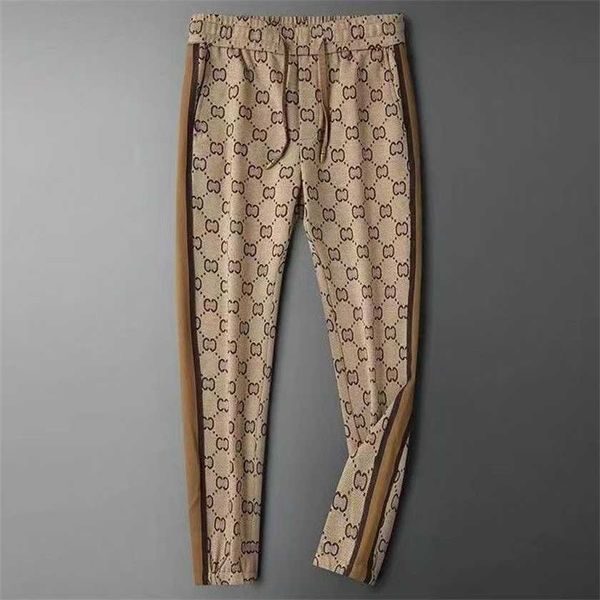 

26% off european casual with side woven sports new summer style leggings slim fitting elastic and tight sanitary pants men's fashion la, Black;white