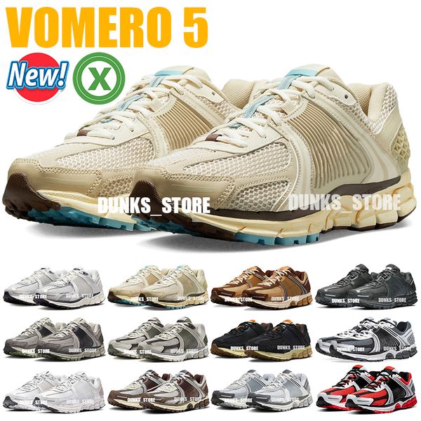 

vomero 5 designer skate shoes zoom worn blue lavender oatmeal cobblestone flat pewter vast grey anthracite pn dust metallic silver men women