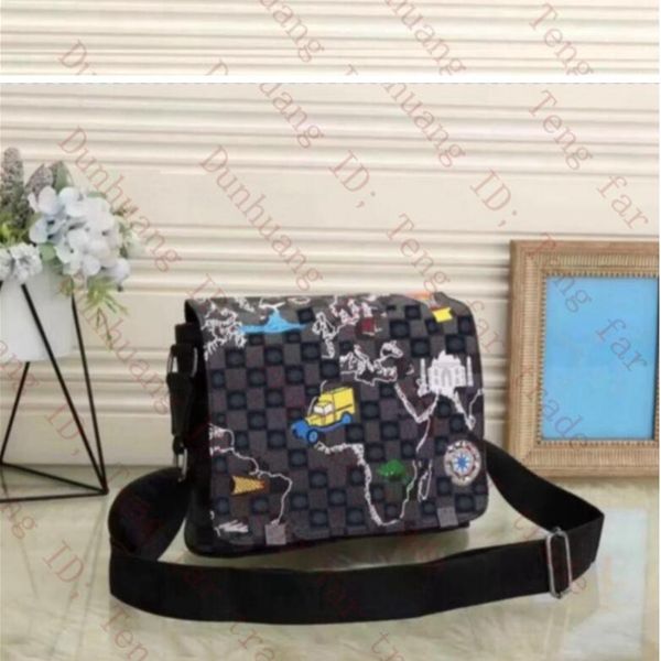 

designer men crossbody shoulder bag styles various sizes handbag luxurys designers bags pochette multiple pockets women fashion messenger ba, Black;red