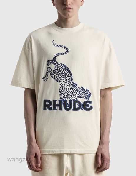 

men's t-shirts 23ss rhude t shirt tess designer fashion short europe america round neck tshirts us size s-xxl 8 wxe9, White;black