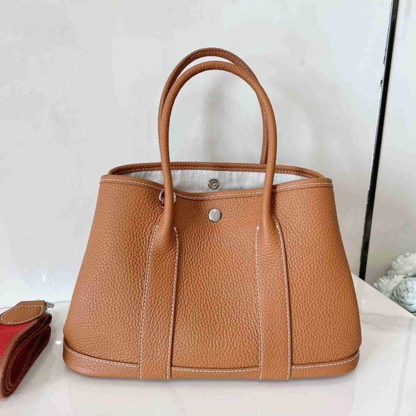 

designer herbag garden party evening lychee grain layer cow leather single shoulder messenger with large capacity portable versatile women&#