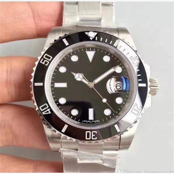 

luxury watches 8 style ceramic bezel 40mm 116610 114060 116613 116618 116619 ceramic asia 2813 movement automatic men320v, Slivery;brown