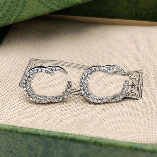 

pearl earrings designer for women fashion hoop stud earring luxury jewlery243d, Golden;silver