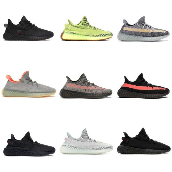 

running yeezzys shoes for men women salt slate zebra oreo dazzling blue mx rock beluga reflective turtle dove bred runners granite grey size