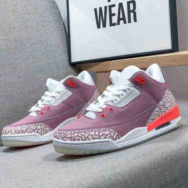 

2022 men basketball shoes 3s jumpman 3 cardinal red pine green racer blue cool grey tinker court purple laser ge mens trainers