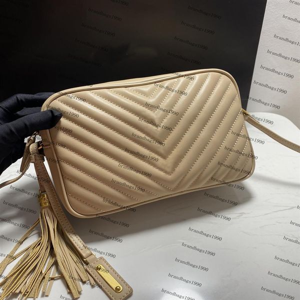 

beige genuine leather camera bags for women purse fashion shoulder bags cowhide handbag presbyopic card holder evening bag cowskin168t