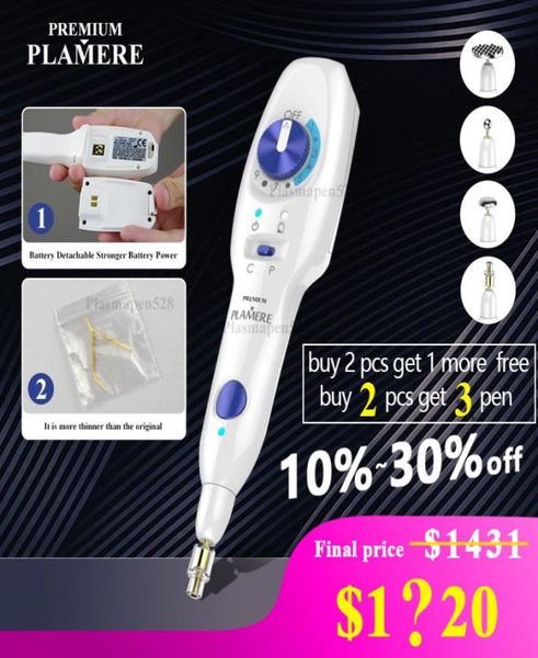 

premium plamere from korea fibroblast plasma pen beauty equipment with 20 bending needles 7493692