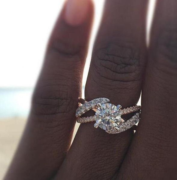 

cluster rings rhinestone women fashion jewelry accessories female fingers decorations stainless steel woman party gifts5775729, Golden;silver