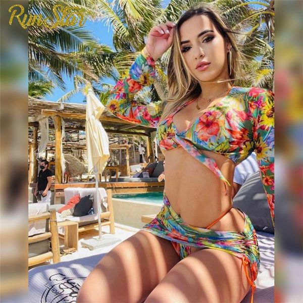 

pants summer women floral printed mesh 2 piece set skirts sets outfits rave party club wear female beach vacation fashion set, White