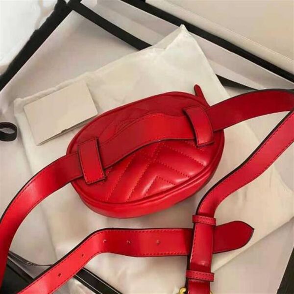 

designers leather marmont waist bags bumbag bag fanny pack running belt jogging pouch chest purse fashion cowskin shoulder handbag3208