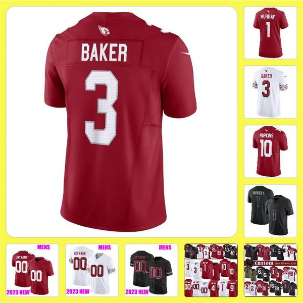 

kyler murray jerseys jj j.j. watt tee deandre hopkins arizonas budda baker custom cardinal football nflvvvvv marquise brown james conner ron, Black