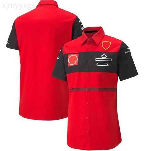 

2022 summer fashionable new f1 team polo jersey the same customization 92pmf, White;black
