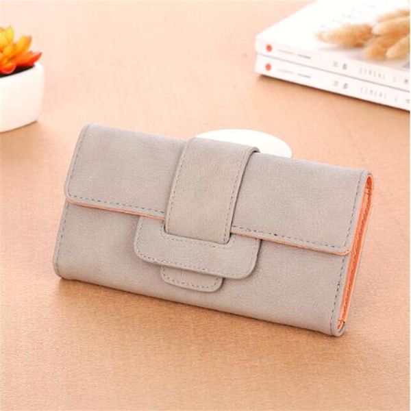 

large capacity wallet card holder vintage lychee pattern pu ladies long wallet289o, Red;black