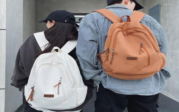 

school bags summer women backpack trendy nylon travel anti theft student bag high capacity storage backpacks 20237128112