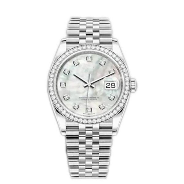 

watchbr-u1 41mm 36mm automatic mechanical mens watches bezel stainless steel women diamond watch lady watch waterproof luminous wr249g, Slivery;brown