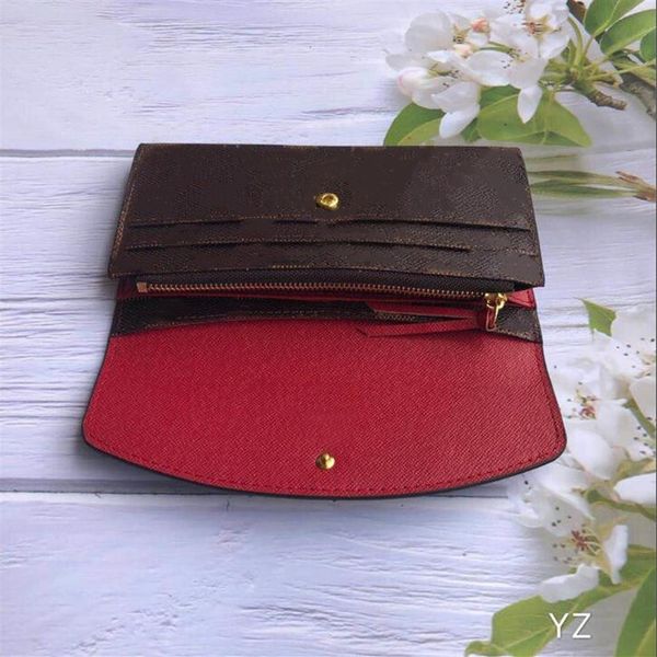 

female long zipper purse european and american style new arrival girl wallets long wallet card bag purse moneybag hol3024, Red;black
