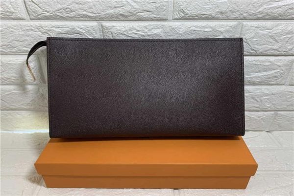 

26cm clutch bags toiletry pouch handbags purses men wallet women leather handbag shoulder bag wallets card holder chain key pouchs3682019