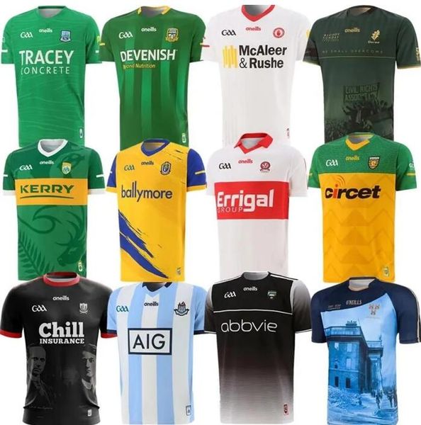 

2023 dublin gaa home football jersey football sweatshirt meath donegal fermanagh derry sligo dublin cork kerry roscommon size s-3xl, Black