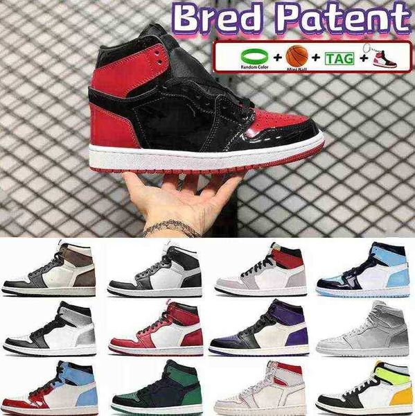 

bred patent aurora 1 basketball shoes mens 1s sneakers apricot ge cmft summit white mid se usa og tokyo silver toe black volt women