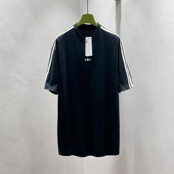 

men's plus tees & polos round neck embroidered and printed polar style summer wear with street pure cotton w3w5257p, Black;brown