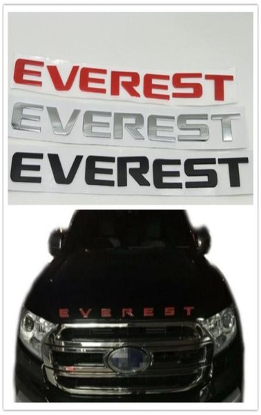 

for ford everest car front head emblem logo sticker bage letters nameplate decals3449349