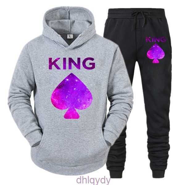 

hoodie men's men hoodies women sports pants couple tracksuit sweatshirt suit jogging sets lovers two piece 4 413a, Black