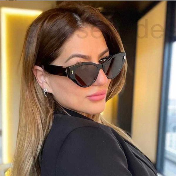 

sunglasses designer new fashion triangle cat eye star 1xve, White;black