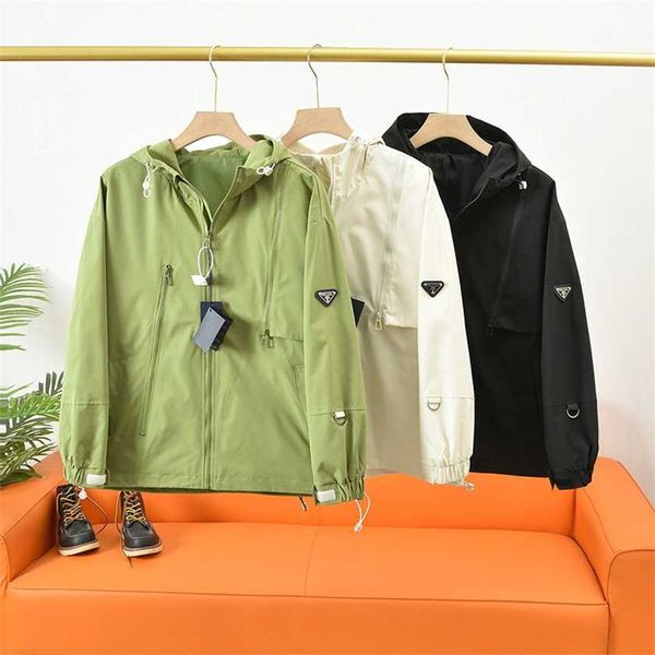 

26% off jacket sleeve arm triangle elevation three standard correct version men's spring pu family loose casual coat, Black