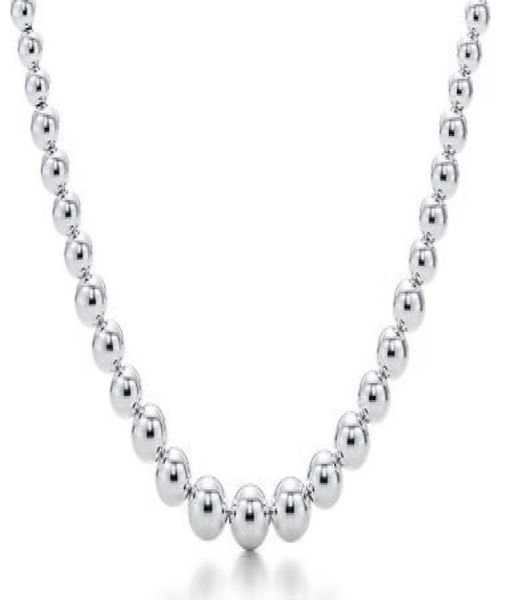 

arrival silver 925 silver beaded necklace pendant necklaces charms size with box and dastbag6191333