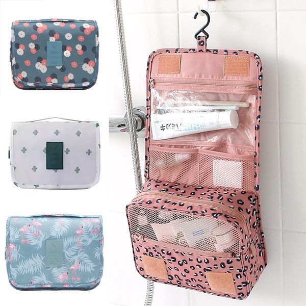 

cosmetic bags cases hook makeup outdoor toiletries beauty bag wash pouch waterproof female organizer for women 230421